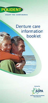 Download a Denture care booklet